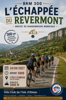 20270424 Affiche BRM 300 - L'échappée du revermont