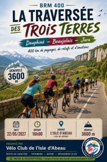 20270522 Affiche BRM 400 - La Traversée des trois Terres